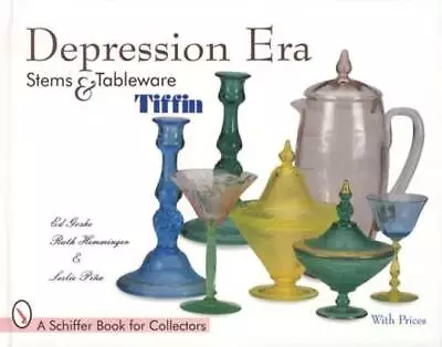Buy Tiffin Glass Depression Era Stems, Etched Patterns, Tableware Collector Guide • 23.30£