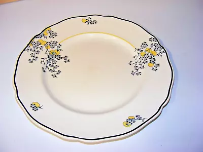 Buy Vintage ART DECO Royal Doulton Carnival D5565 Dinner Plate 10  . Good Order • 5.99£