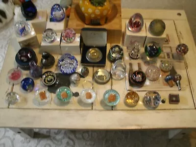 Buy Paperweights , Approx 190. Caith,strath/vasart,perthshire, .etc. • 5,500£