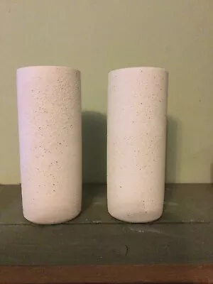 Buy Troika.  A Pair Of Textured Vases In Biscuit Form • 22£