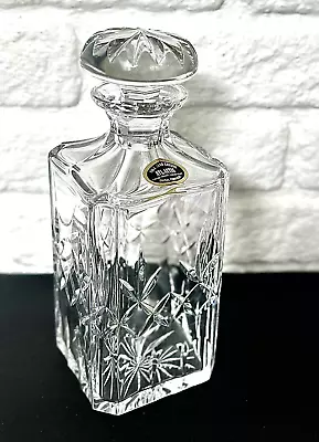 Buy Stunning Vintage Lead Crystal Spirit Decanter With Stopper By Alantis, Portugal • 24.99£