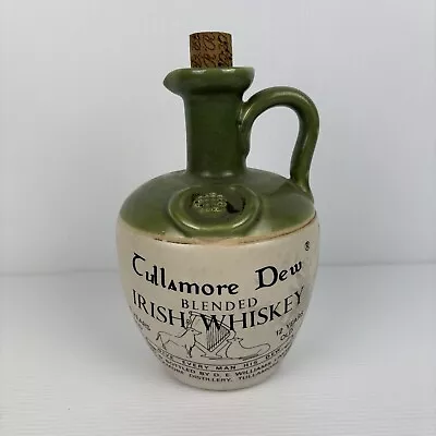Buy Vintage EMPTY Vintage Tullamore Dew Uisge Baugh Irish Whiskey Stoneware Jug • 26.87£