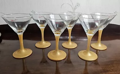 Buy Vintage 6 French Original Genuine Panache Cocktail Glasses • 60£