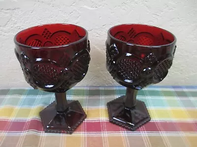 Buy Vintage Avon 1876 Cape Cod Ruby Red Glassware ***by The Piece(s)*** • 11.17£