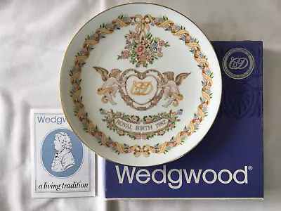 Buy Wedgwood Royal Birth 1982 Commemorative Plate • 9£