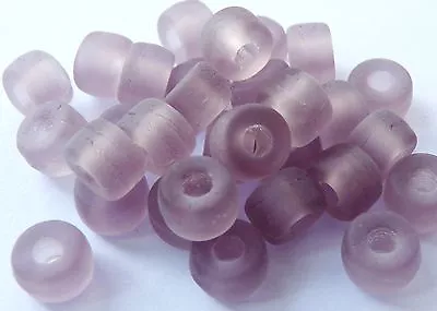 Buy 6/4mm Czech Glass Large Hole Rondelle/spacer/pony/crow Bead - 40pcs • 1.89£