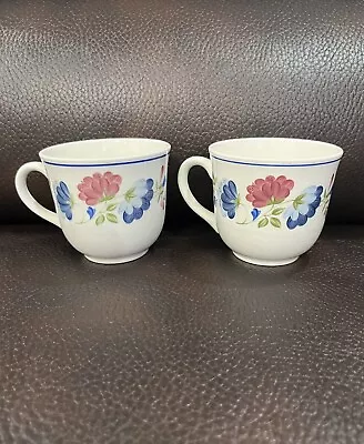 Buy 2  Bhs - Priory Tableware Teacup Made In Britain Floral Preowned Cup • 17.71£
