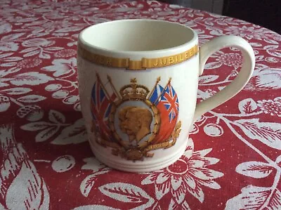Buy British Pottery Federation 1910-1935 George V & Queen Mary Silver Jubilee Mug • 1.99£