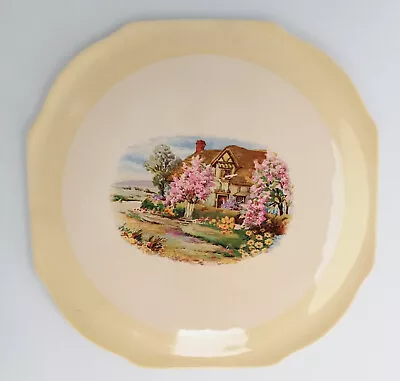 Buy Lord Nelson Ware Elijah Cotton Ltd Staffordshire England Plate Country Cottage • 12.21£