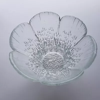 Buy Finnish Art Glass Dish Votive 8cm Kallioinen Finland VTG Lasisepat Nordic Design • 21.50£