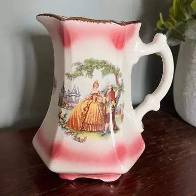 Buy Staffordshire Mayfayre Jug Collectible Rare Cottage Vintage Pottery • 15£