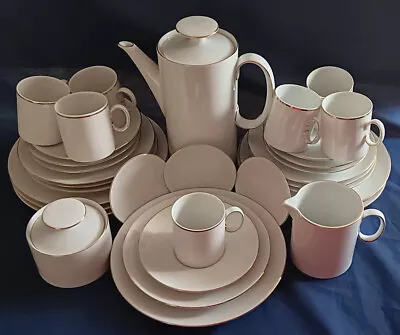 Buy Thomas Medallion - Narrow Gold - Coffee Service 34 Pc - 7 Pers - Mint Condition • 30£