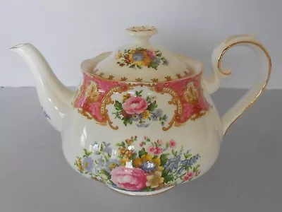 Buy Royal Albert Lady Carlyle English Bone China Tea Pot 1944 • 140£