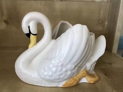 Buy Vintage Sylvac Ceramic Swan With Sylvac Sticker • 15£