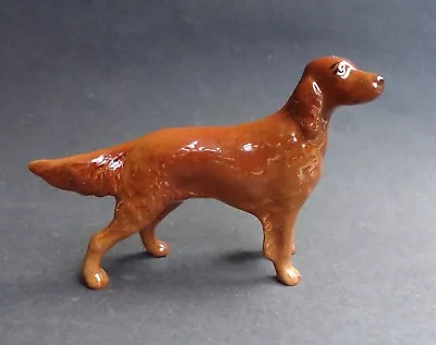 Buy * Hagen-Renaker Miniature Ceramic Animal Figurine Red Setter • 6.50£