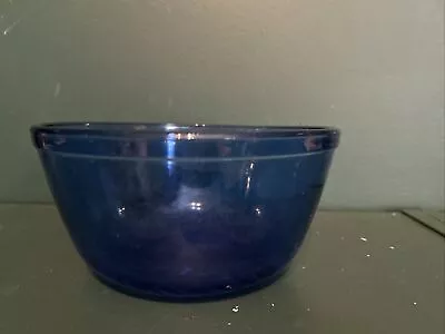 Buy Vintage Anchor Hocking Ovenware Cobalt Blue Glass Mixing/Oven Bowl - 1.5qt  • 9.27£