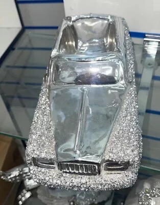 Buy Silver Crushed Diamond Exclusive Unique Car Ornament For Your Home Decor • 10.49£