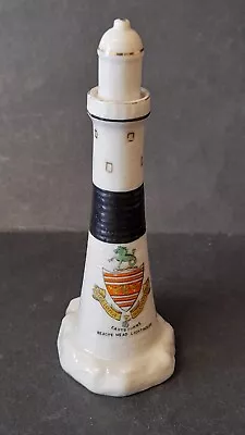 Buy Vintage Eastbourne Crested Ware Light House Beachy Haed 13.5cm. • 14£