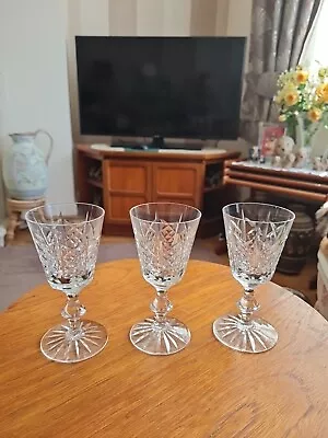 Buy Edinburgh Crystal Sherry Glasses Set Of Three 5.25  • 14.68£