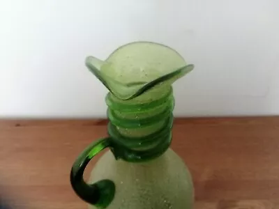 Buy Green Crackle Glaze  Jug • 8.50£