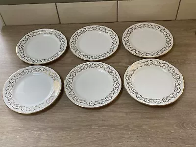 Buy 6 X Ridgeway Potteries Ltd Queen Anne Plates • 20£