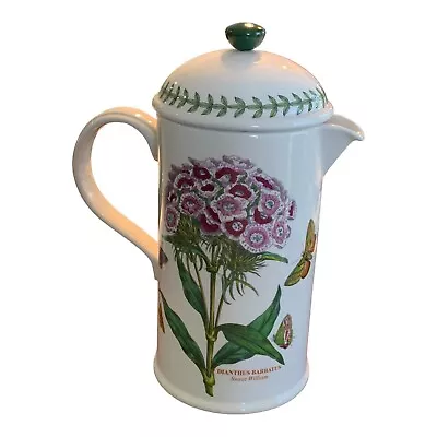 Buy Portmeirion Botanic Garden Sweet William 24 Oz Cafetiere & Lid/Press • 102.50£