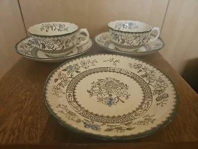 Buy Copeland Spode Chinise Rose 2x Cup & Saucer And X1 Larger Saucer • 5.99£