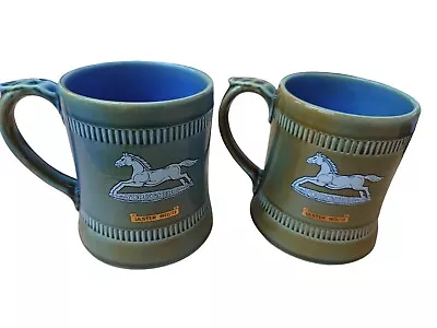 Buy Wade Irish Tankards X 2 Porcelain Horse Yorkshire Ulster 1972/3 Vintage Glazed  • 12.99£