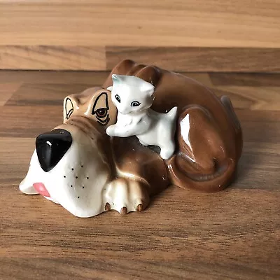 Buy Hornsea Fauna Royal Pottery Dog And Kitten #307 1960's Decorative Puppy • 19.99£