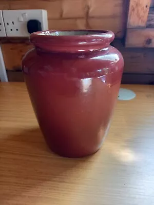 Buy Vintage Stoneware Pottery Storage Jar/ Vase - Pink - Govancroft? - 21cm Tall • 22£