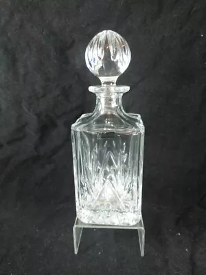 Buy Vintage Thomas Webb Continental Crystal Glass Square Spirit Decanter • 17.50£