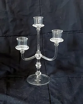 Buy Glass Crystal  Small Candelabra  Delicate But Good Quality.  • 17£