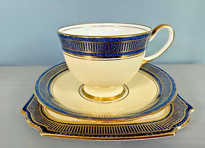 Buy Posh Tea Set For 1 Aynsley Bone China Vintage Pattern 1845 1920’s • 25£