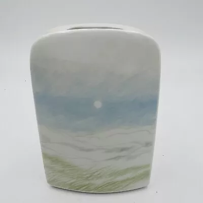 Buy Thomas Rosenthal Pastel Dunes Sea GrassSun Porcelain White Vase Mid Century MCM • 26.08£