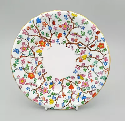 Buy Glorious Copeland Spode Shanghai Plate - Insects, Butterflies, Tree & Blossom • 20£