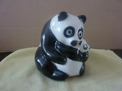 Buy Wade Mother & Baby Panda Bear Money Box With Natwest Stopper • 8.99£