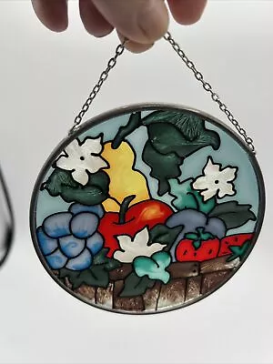 Buy Stained Glass Window Hanging-Suncatcher For Window Fruit 5in • 17.66£