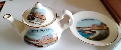 Buy Aberystwyth Mini Teapot With Under Plate Bone China  • 5.99£