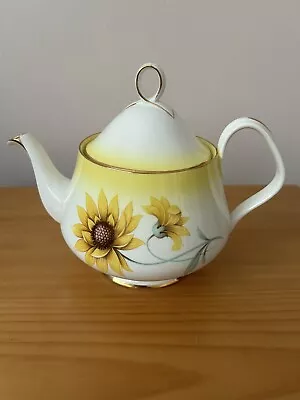 Buy Royal Albert Sunflower Teapot - Bone China • 10£