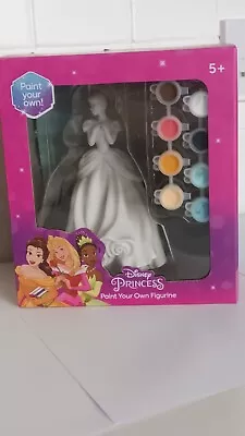 Buy Brand New & Sealed Disney Princess   Paint Your Own Figurine   • 8.99£