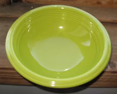Buy BISTRO BRIGHTS 10” Lime GREEN IRONWARE Serving Bowl SO • 13.99£