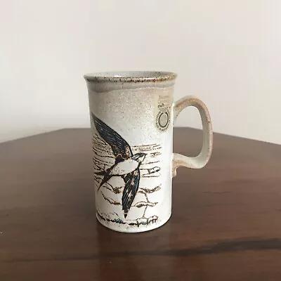Buy Dundon Scotland Ceramics Mug Bird Studio Pottery 13cm High Coffee Tea Cup New • 4£