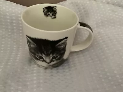 Buy Churchill Black N White Cat Fine China Mug • 9.99£