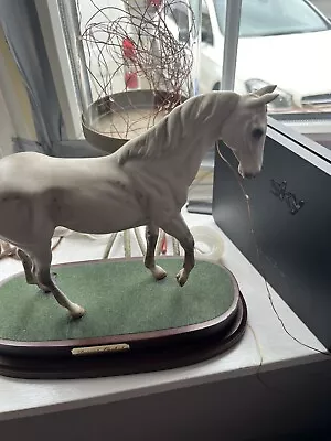 Buy ROYAL DOULTON HORSE DESERT ORCHID RACEHORSE GREY MATT MODEL No. DA 184 PERFECT • 25.58£