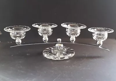 Buy Stuart & Sons Very Rare Art Deco Glass Candelabra Vase Centre Piece L.kny  • 270£