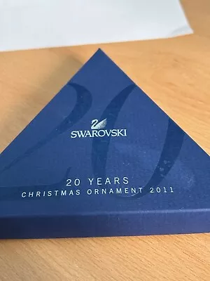 Buy Swarovski 2011 Christmas Snowflake Ornament  20th Anniversary • 65£