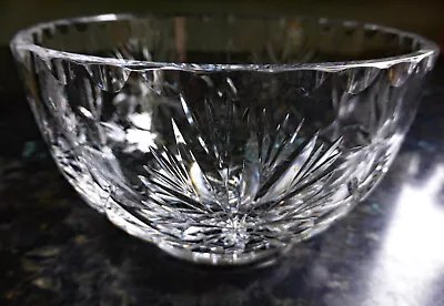 Buy Vintage, Quality Lead Crystal Sugar Bowl “Star Of Edinburgh” Design VGC • 12.99£