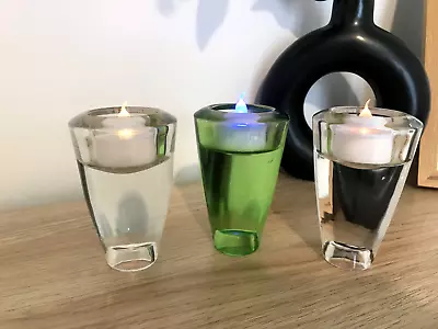 Buy 3x Glass Candle Holders. • 9£