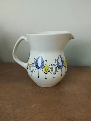 Buy Vintage Stavanger Flint Norway 'Flamingo'  Ceramic Jug Pitcher, Inger Waage • 27.95£