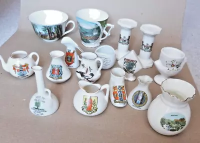 Buy Collection Of  Crested China - Mainly Arcadian Mixed Lot • 9.99£